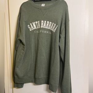 Olive Green Santa Barbara Sweatshirt